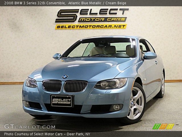 2008 BMW 3 Series 328i Convertible in Atlantic Blue Metallic