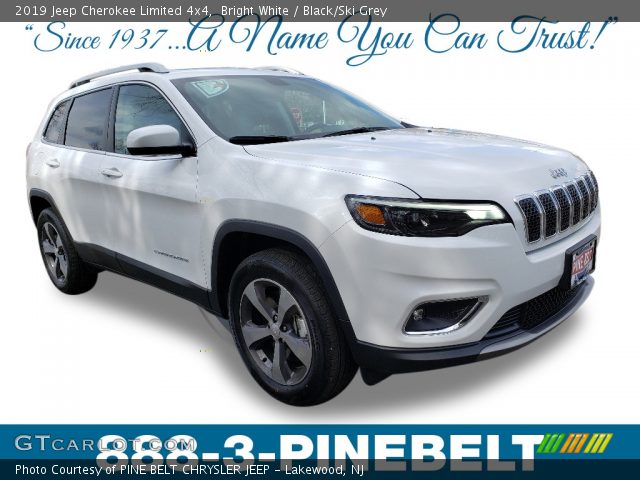 2019 Jeep Cherokee Limited 4x4 in Bright White