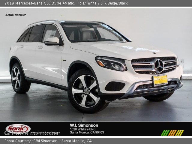 2019 Mercedes-Benz GLC 350e 4Matic in Polar White