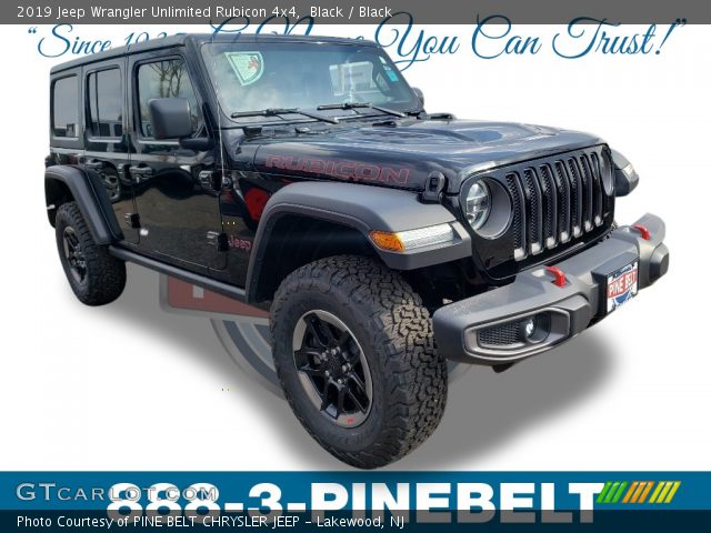 2019 Jeep Wrangler Unlimited Rubicon 4x4 in Black