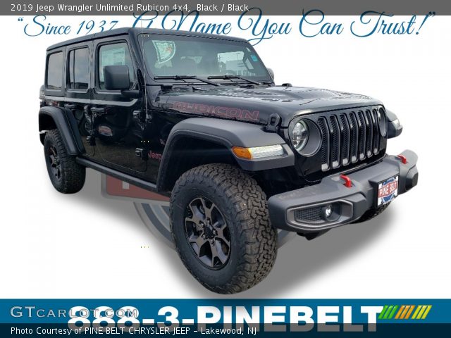 2019 Jeep Wrangler Unlimited Rubicon 4x4 in Black