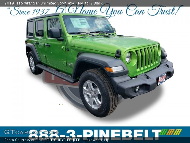 2019 Jeep Wrangler Unlimited Sport 4x4 in Mojito!