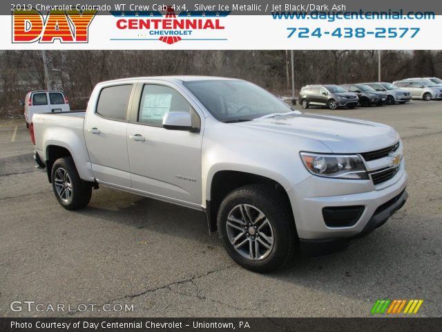 2019 Chevrolet Colorado WT Crew Cab 4x4 in Silver Ice Metallic