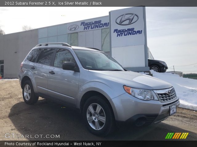 2012 Subaru Forester 2.5 X in Ice Silver Metallic