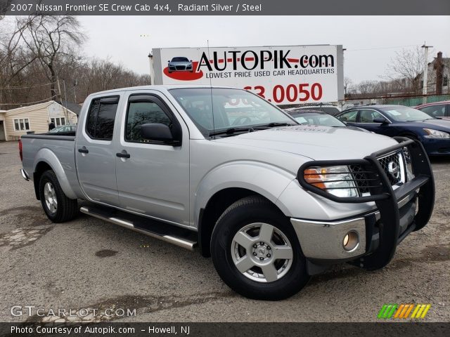 2007 Nissan Frontier SE Crew Cab 4x4 in Radiant Silver