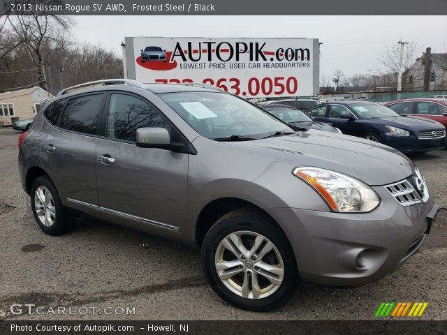 2013 Nissan Rogue SV AWD in Frosted Steel