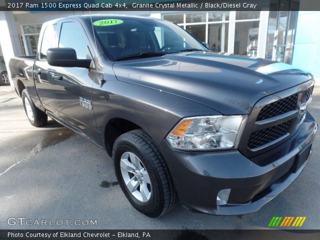 2017 Ram 1500 Express Quad Cab 4x4 in Granite Crystal Metallic