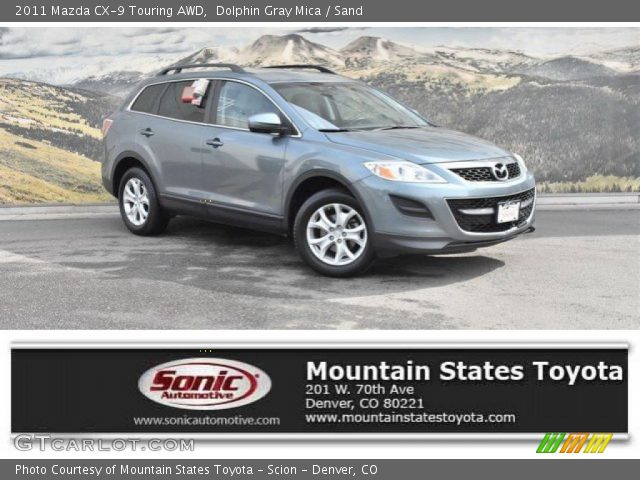 2011 Mazda CX-9 Touring AWD in Dolphin Gray Mica