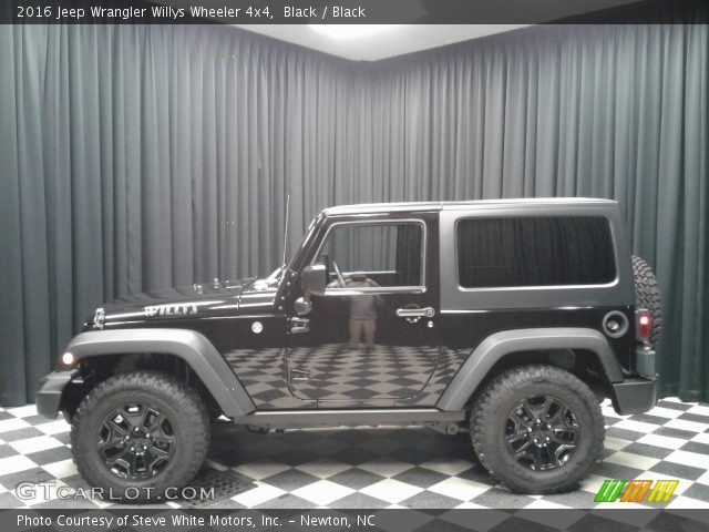 2016 Jeep Wrangler Willys Wheeler 4x4 in Black