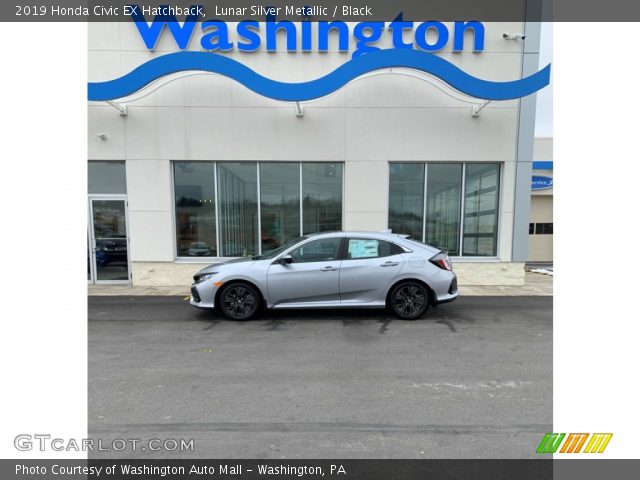 2019 Honda Civic EX Hatchback in Lunar Silver Metallic