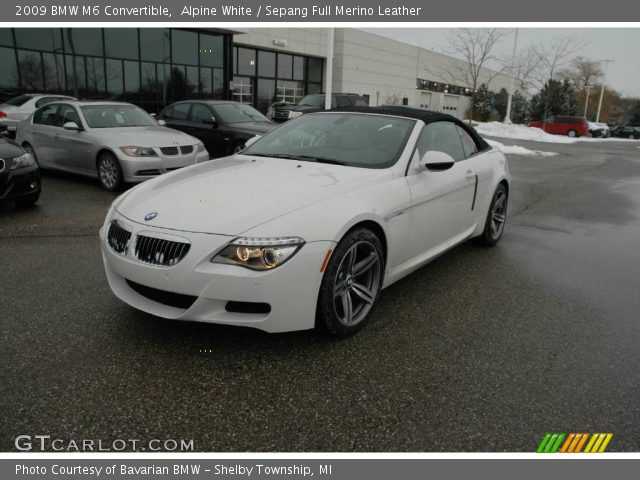 2009 BMW M6 Convertible in Alpine White