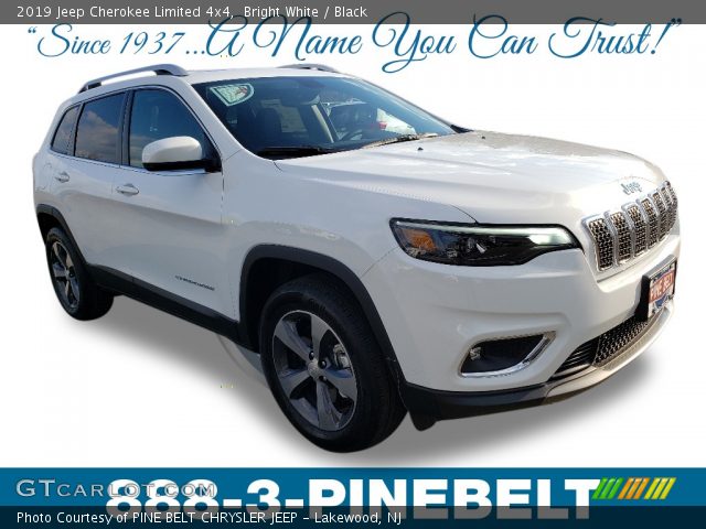 2019 Jeep Cherokee Limited 4x4 in Bright White