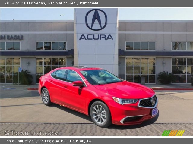 2019 Acura TLX Sedan in San Marino Red