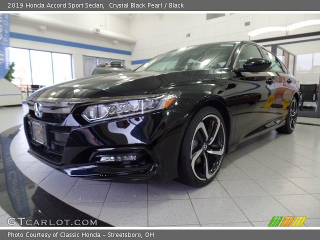 2019 Honda Accord Sport Sedan in Crystal Black Pearl