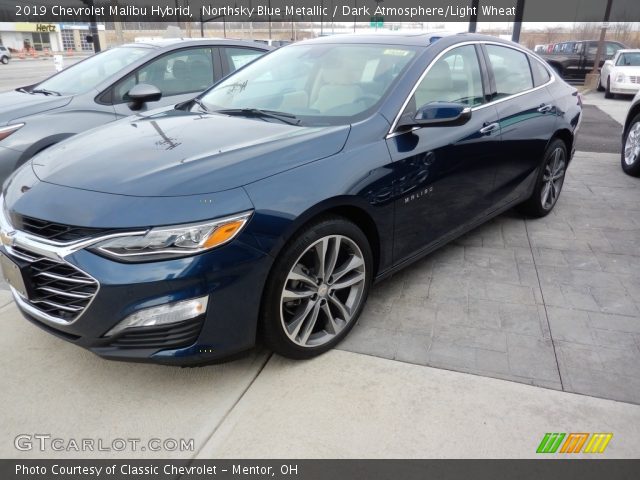 2019 Chevrolet Malibu Hybrid in Northsky Blue Metallic