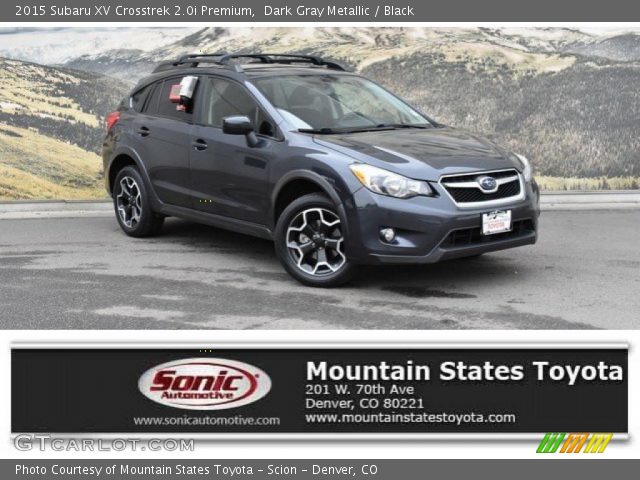 2015 Subaru XV Crosstrek 2.0i Premium in Dark Gray Metallic