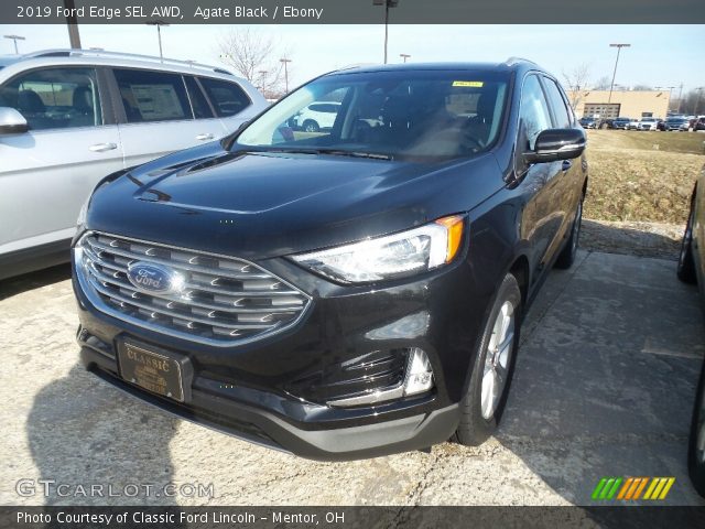 2019 Ford Edge SEL AWD in Agate Black