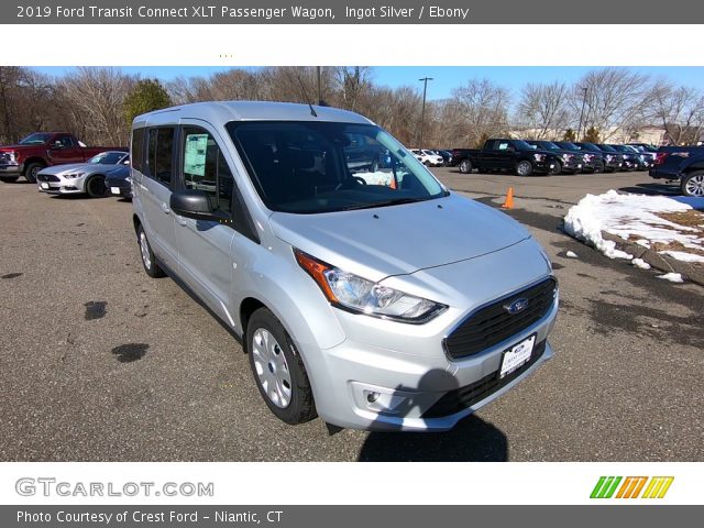 2019 Ford Transit Connect XLT Passenger Wagon in Ingot Silver