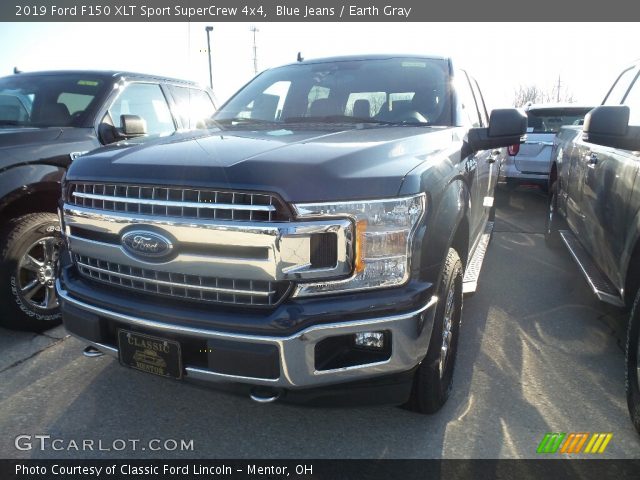 2019 Ford F150 XLT Sport SuperCrew 4x4 in Blue Jeans