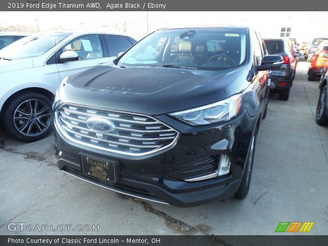 2019 Ford Edge Titanium AWD in Agate Black