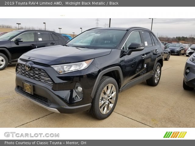 2019 Toyota RAV4 Limited AWD in Midnight Black Metallic