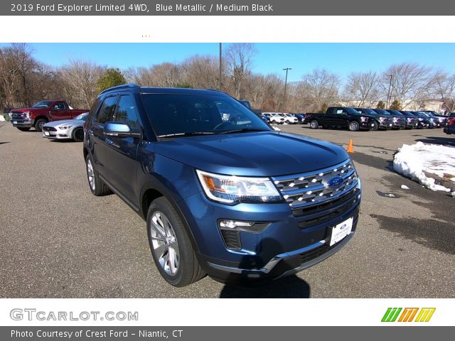 2019 Ford Explorer Limited 4WD in Blue Metallic