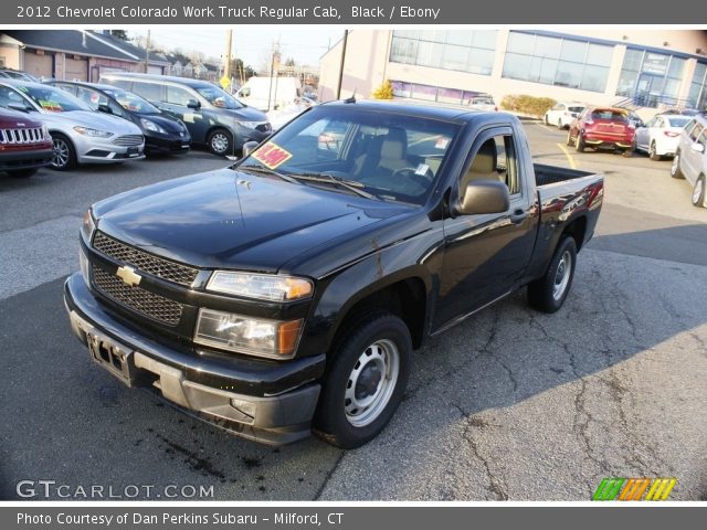 2012 Chevrolet Colorado Work Truck Regular Cab in Black