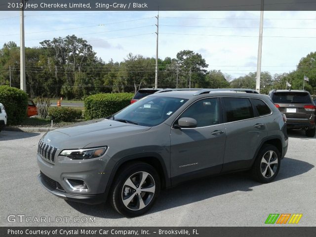 2019 Jeep Cherokee Limited in Sting-Gray
