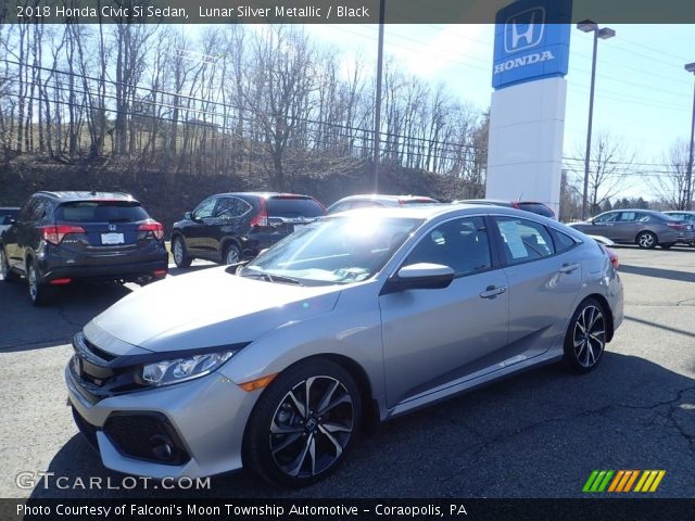 2018 Honda Civic Si Sedan in Lunar Silver Metallic