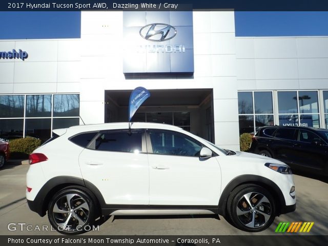 2017 Hyundai Tucson Sport AWD in Dazzling White