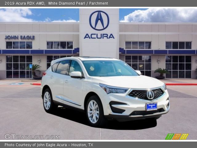 2019 Acura RDX AWD in White Diamond Pearl