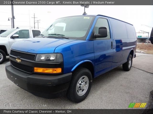 2019 Chevrolet Express 2500 Cargo WT in Kinetic Blue Metallic