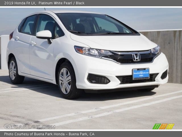 2019 Honda Fit LX in Platinum White Pearl