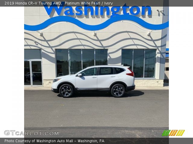 2019 Honda CR-V Touring AWD in Platinum White Pearl