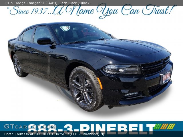 2019 Dodge Charger SXT AWD in Pitch Black