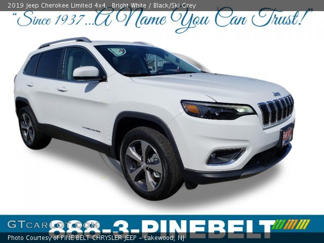 2019 Jeep Cherokee Limited 4x4 in Bright White