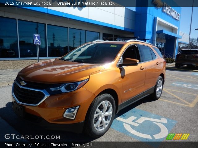 2019 Chevrolet Equinox LT in Orange Burst Metallic
