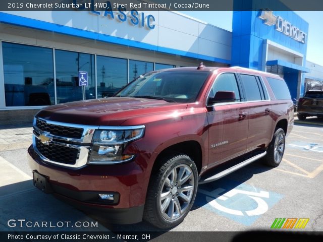 2019 Chevrolet Suburban LT 4WD in Siren Red Tintcoat