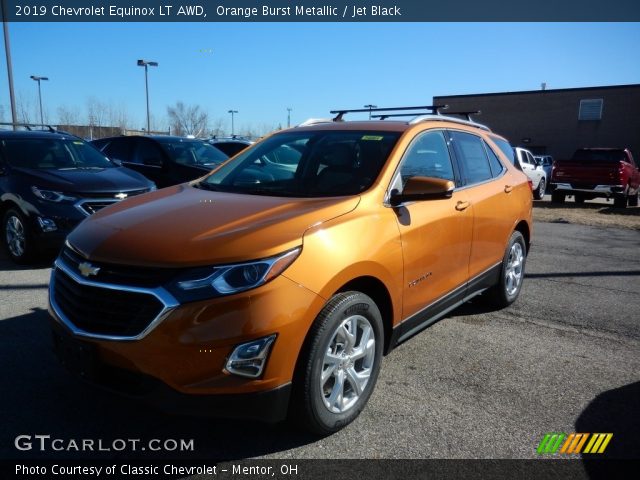 2019 Chevrolet Equinox LT AWD in Orange Burst Metallic