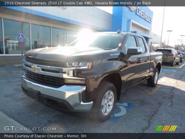 2019 Chevrolet Silverado 1500 LT Double Cab 4WD in Havana Brown Metallic