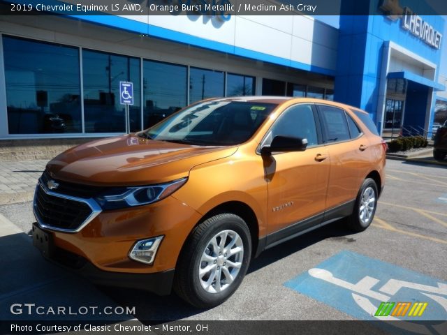 2019 Chevrolet Equinox LS AWD in Orange Burst Metallic