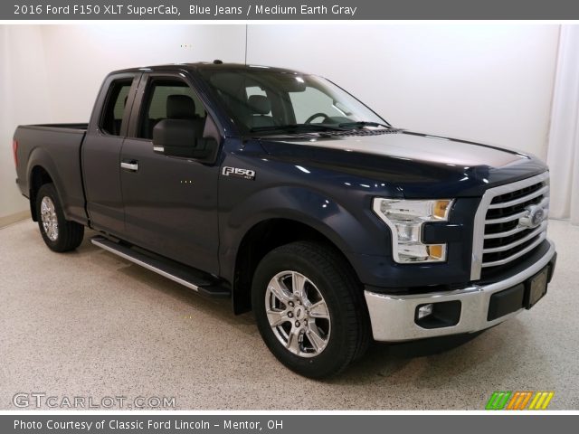 2016 Ford F150 XLT SuperCab in Blue Jeans