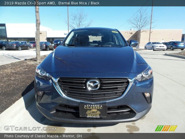 2019 Mazda CX-3 Sport AWD in Eternal Blue Mica