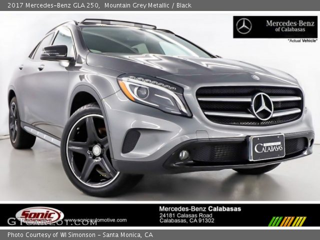 2017 Mercedes-Benz GLA 250 in Mountain Grey Metallic