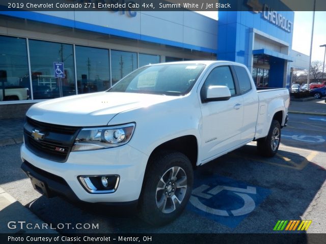 2019 Chevrolet Colorado Z71 Extended Cab 4x4 in Summit White