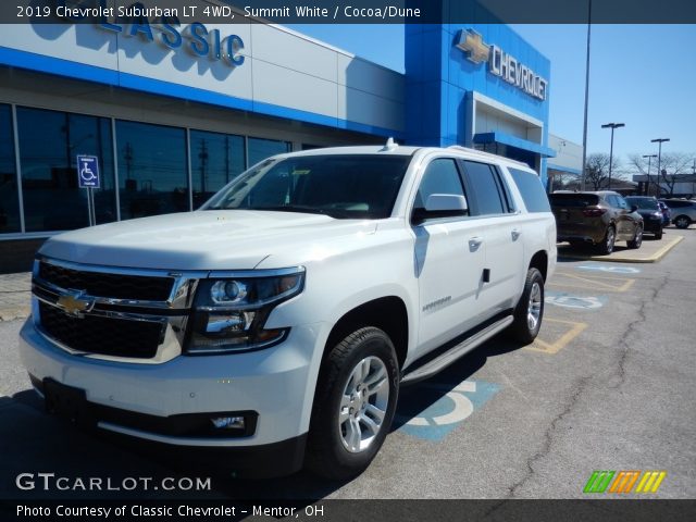 2019 Chevrolet Suburban LT 4WD in Summit White