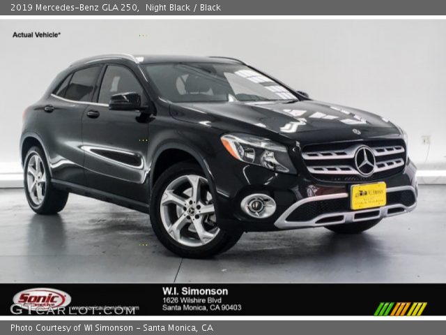 2019 Mercedes-Benz GLA 250 in Night Black