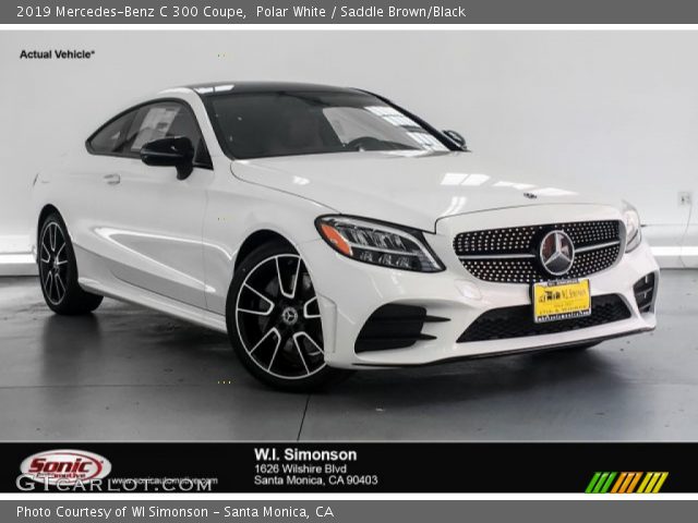 2019 Mercedes-Benz C 300 Coupe in Polar White