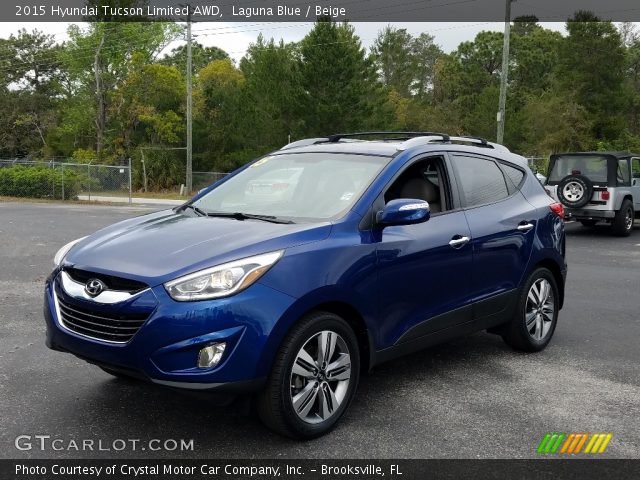 2015 Hyundai Tucson Limited AWD in Laguna Blue