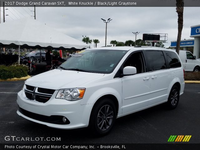 2017 Dodge Grand Caravan SXT in White Knuckle